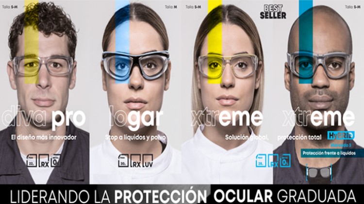 Protección ocular graduada